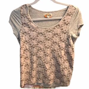 Lace detail tee  